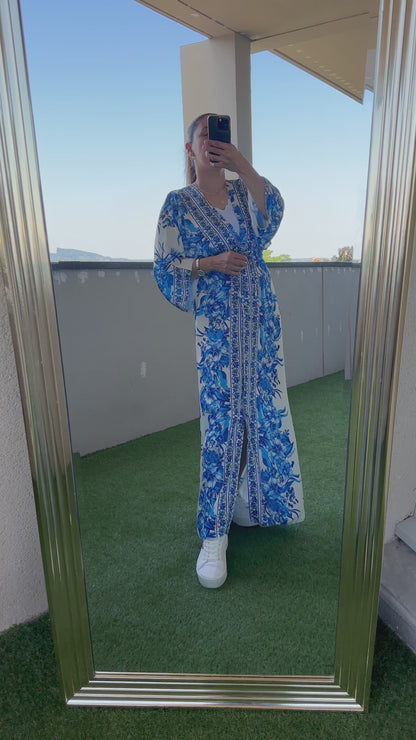 Robe satin