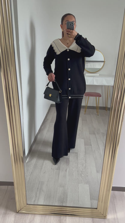 Ensemble cardigan et pantalon